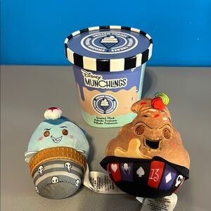 Disney Munchlings Ice Cream Plush Set